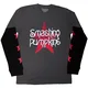 The Smashing Pumpkins Star Logo (Sleeve Print) Charcoal Grey & Black L Majica