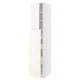 METOD / MAXIMERA Vis.elem. s izvl.funk. 4fi/1vr/2pol, bela/Vallstena bela, 40x60x220 cm