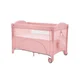 KikkaBoo krevetac Milky Way 2 nivoa sa rancem i spuštajućom stranicom Pink (KKB11113)