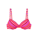 s.Oliver Bikini zgornji del roza/malina/neonsko roza/bela