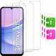 shumee 3x kaljeno steklo za Samsung Galaxy A15 4G | 5G steklo 9H | komplet 3 kosov