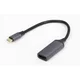 E-GREEN Adapter USB 3.1 tip C (M) - HDMI 2.0 (F) sivi