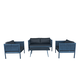 RATTAN SEDIA Garnitura Thea Grand + Sto Orris