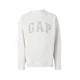 GAP Majica HERITAGE svetlo siva / bela