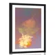 Plakat s paspartujem iluzija barv - 20x30 no frame