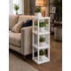 HANAH HOME Višenamenska polica Sakura 4 White