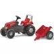Traktor na pedale Rolly Toys Junior RT sa prikolicom kid 800315