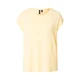 VERO MODA Majica VMAVA pastelno rumena