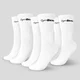 GymBeam Čarape 3 Socks 3Pack White