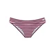 VENICE BEACH Bikini hlačke bordo / bela