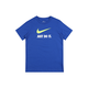 Majica za dječake Nike B NSW Tee Just Do It Swoosh - game royal/volt