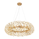 Globo 64135H3 - LED Kristalni lestenec na vrvici KATRINA 20xG9/3,5W/230V