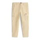 Tommy Jeans Hlače iz tkanine Sonny DM0DM22651 Bež Slim Fit