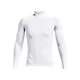 Under Armour UA HG Armour Comp Mock LS-WHT, UA HG Armour Comp Mock LS-WHT | 1369606-100 | MD
