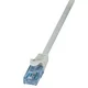 LogiLink Patchcord CP3022U Cat.6A U/UTP 0,50m siv