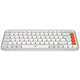 Logitech Pop Icon Keys tipkovnica, Bluetooth, SLO g., bela (920-013072)