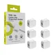 Mobile-origin CB8 magnetni organizatorji kablov, 6 kosov, beli (MO-CM-CB8-WHT)