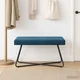 klop Modra 80 x 40 x 45 cm Žamet