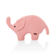 Pletena igračka Slon, ružičasta
