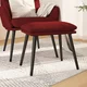 vidaXL Stolček za noge vinsko rdeč 45x29,5x39 cm blago