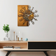 WALLXPERT Zidni sat Wooden Clock 7 A