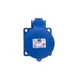 PCE Vtičnica 32A 3P 230V /70x70/ modra IP44 323-6