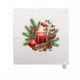 Damast prt Winter Cranberry 40x40 cm EMI