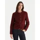 Guess Ovčje usnje W5BL69 W3860 Bordo rdeča Regular Fit