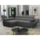 Kotna garnitura Columbus 192 (Poso 22) Siva, Funkcija spanje, Predal, 255x170x85cm