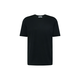 Bombažna kratka majica Samsoe Samsoe črna barva