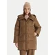 Puhovka Weekend Max Mara NEWBEMBO rjava barva, 2525496072600