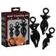 You2Toys Set analnih čepova, 3 komada, Crni