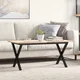 Vidaxl vidaXL Noge za klubsko mizico v obliki črke X 80x40x43 cm