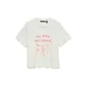 VERO MODA Majica roza/bela