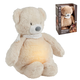 NATTOU Plišana glazbena duda sa senzorom za svjetlo i plač 4 u 1 Sleepy Bear Beige 0m+