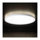 Kanlux 31512 - LED plafonska svetiljka AZPO LED/11,8W/230V prečnik 22,5 cm IP54 bela
