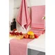 Hermia Set 5 kuhinjskih krpa Crveni