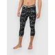 Mons Royale Merino Cascade Flex 3/4 Legging Base Layer B signal lost goblin blue