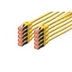 CAT 6 S-FTP patch cord, Cu, LSZH AWG 27/7, length 3 m, 10 pieces, color yellow