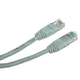 LAN omrežni kabel UTP patchcord, Cat.6, RJ45 moški - RJ45 moški, 2 m, neekraniran, siv, varčen