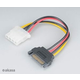 Molex Adapter SATA na 4pin - 15 cm 2 kosa