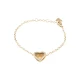 GUESS Zapestnica MON AMOUR zlata