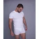 POMIRISHI BAMBOO UNDERWEAR Muška majica kratkih rukava, Bela