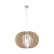 Eglo 95042 - Viseči lestenec STELLATO na kablu 1xE27/60W/230V, premer 70 cm, bež