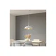 Brilagi - Luster na kablu ABRAHAM 1xE27/60W/230V prečnik 35 cm beli