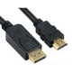 FAST ASIA Kabl DisplayPort (M) - HDMI (M) 1.8m crni