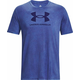 Under Armour Mens UA Wash Tonal Sportstyle Short Sleeve Sonar Blue Medium Heather/Sonar Blue M