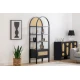 HANAH HOME Polica za knjige Nala 76 Black
