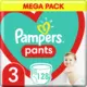 Pampers Pants pelene hlačice, Veličina 3, 6 -11 kg, 128 komada