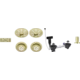 Blanco pribor SATIN GOLD InFino set 2x3,5 za dve koriti (skodelice, InFino okrasne rozete, C-prelivni prelivni set), z daljincem okrogel dvigalnik SATIN GOLD